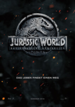 Outfits aus dem Film Jurassic World - Das gefallene Königreich - Filmplakat
